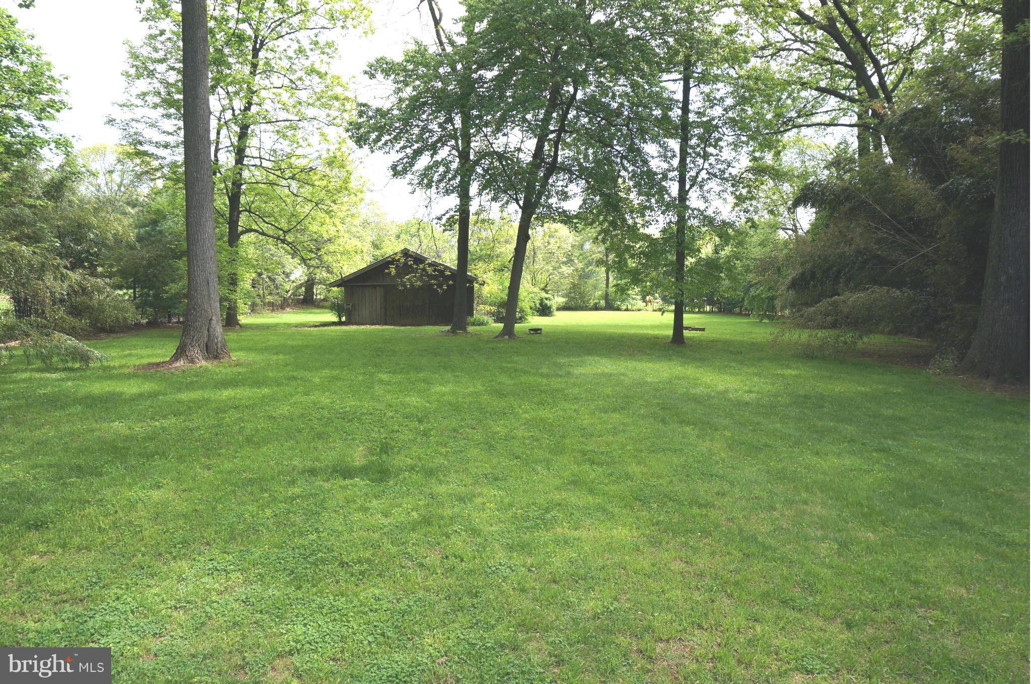 12704 Scaggsville Road Highland, MD 20777 - Photo 29 of 30 Beautiful Back Yard - Barn/Workshop In Distance