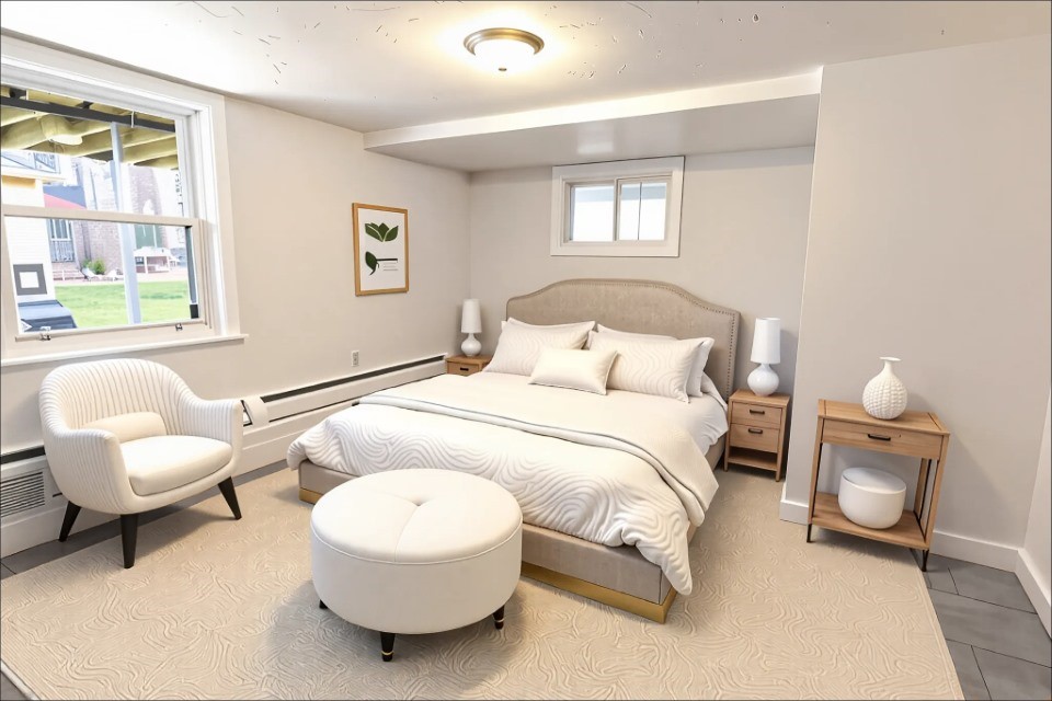 838 Centerville Road Warwick, RI 02886 - Photo 14 of 38 Digital Staging of downstairs bedroom