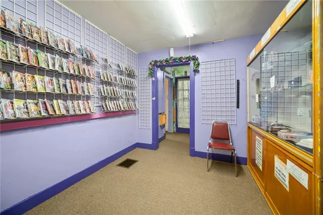 a bathroom with a sink and a shower