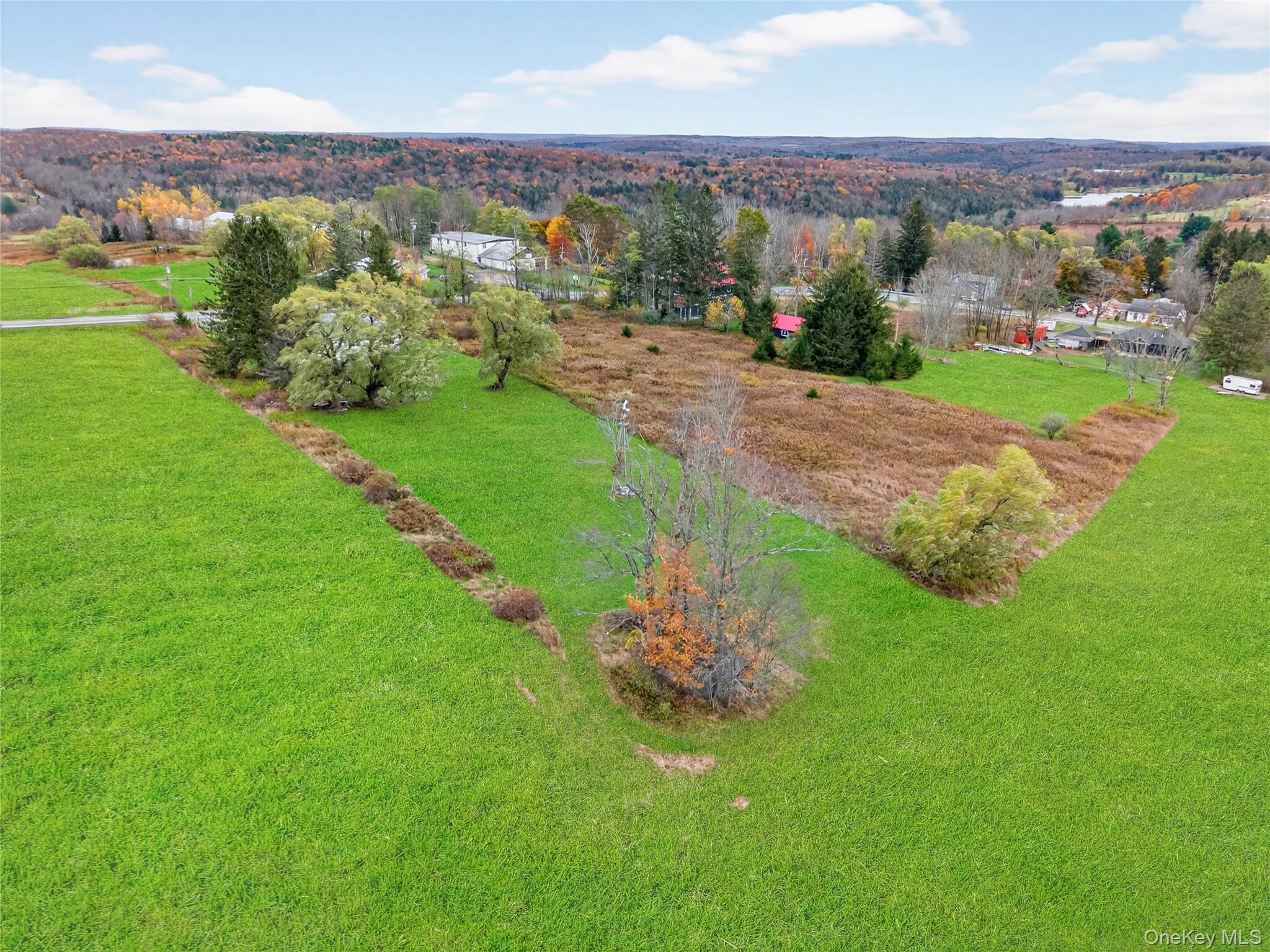 6049 State Rte 55 Liberty, NY 12754 - Photo 42 of 50 a view of a city with mountains in the background