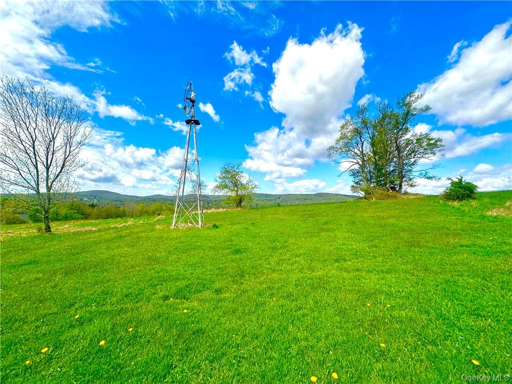 6049 State Rte 55 Liberty, NY 12754 - Photo 45 of 50 a view of a golf course with a yellow house