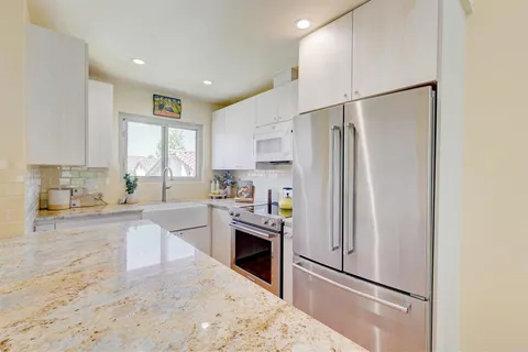 a very nice looking room with a large window