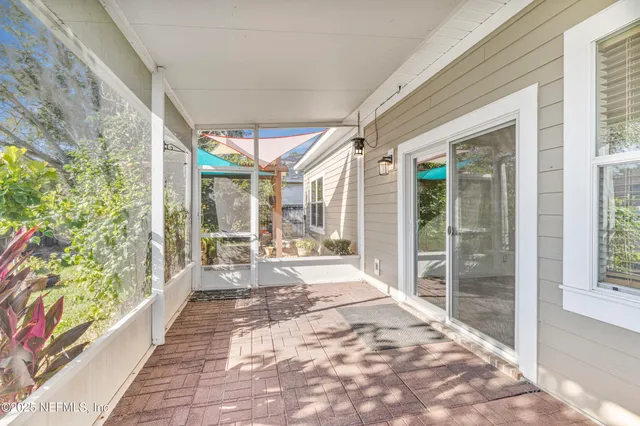 a view of an entryway