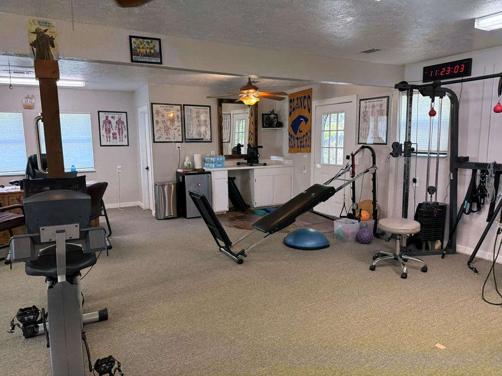 11 Main Street Blanco, TX 78606 - Photo 11 of 15 a view of a room with gym equipment