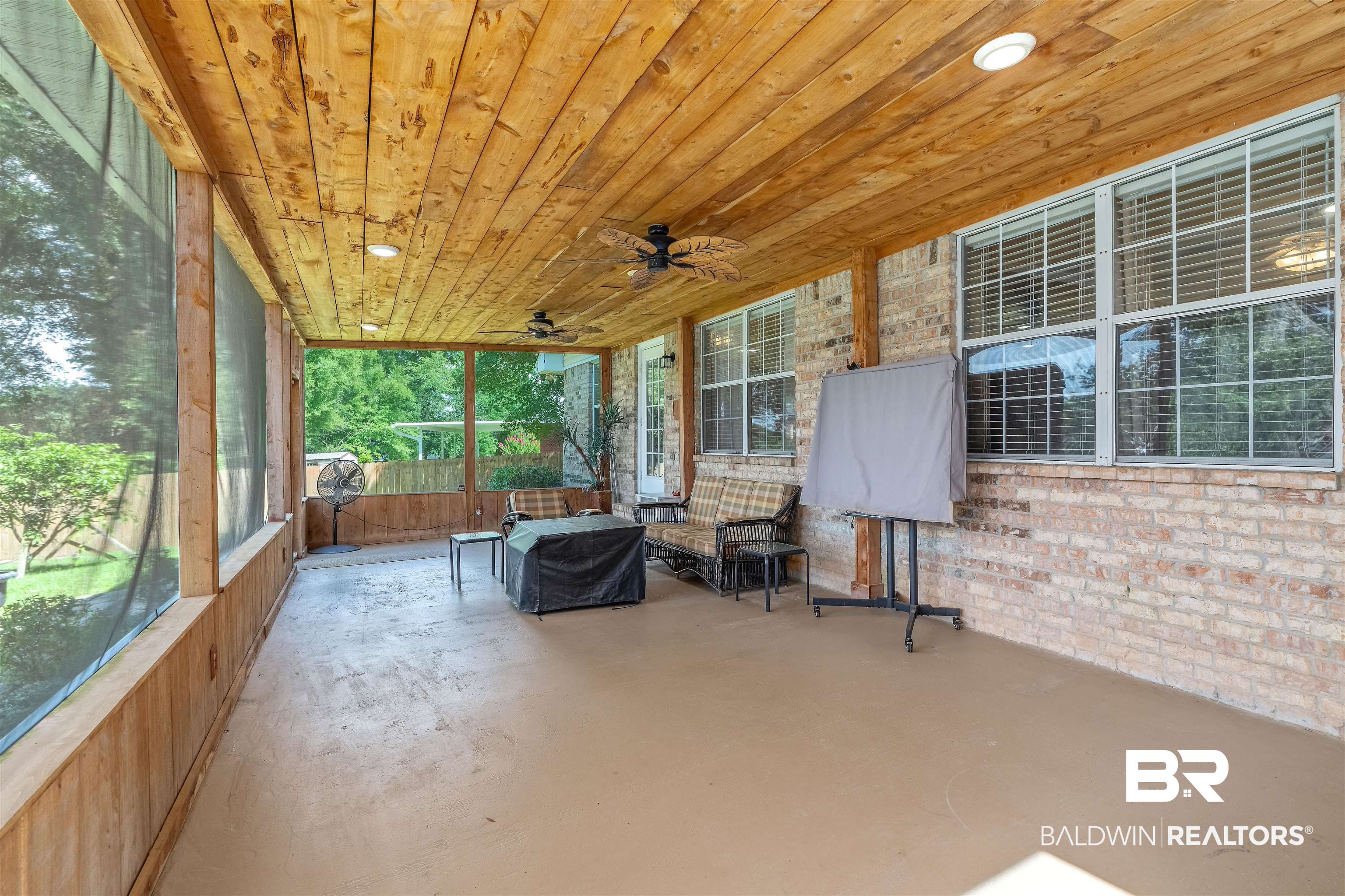 11097 Pontchartrain Loop Daphne, AL 36526 - Photo 8 of 28 Sunroom / solarium with ceiling fan