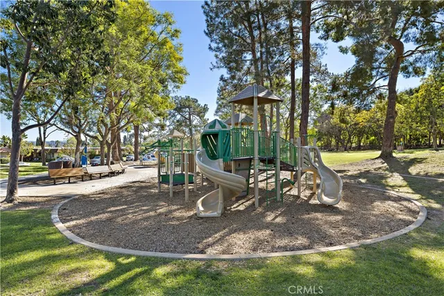 a view of outdoor space with garden