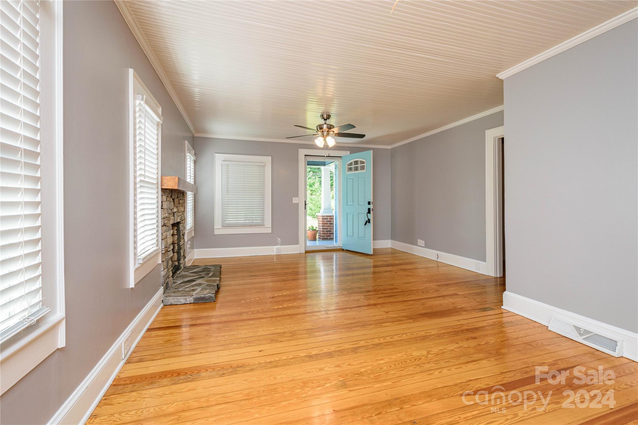 648 Chimney Rock Road Rutherfordton, NC 28139 - Photo 7 of 43 a view of an empty room with a window