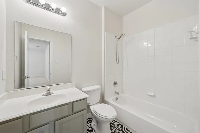 a view of balcony with wooden floor