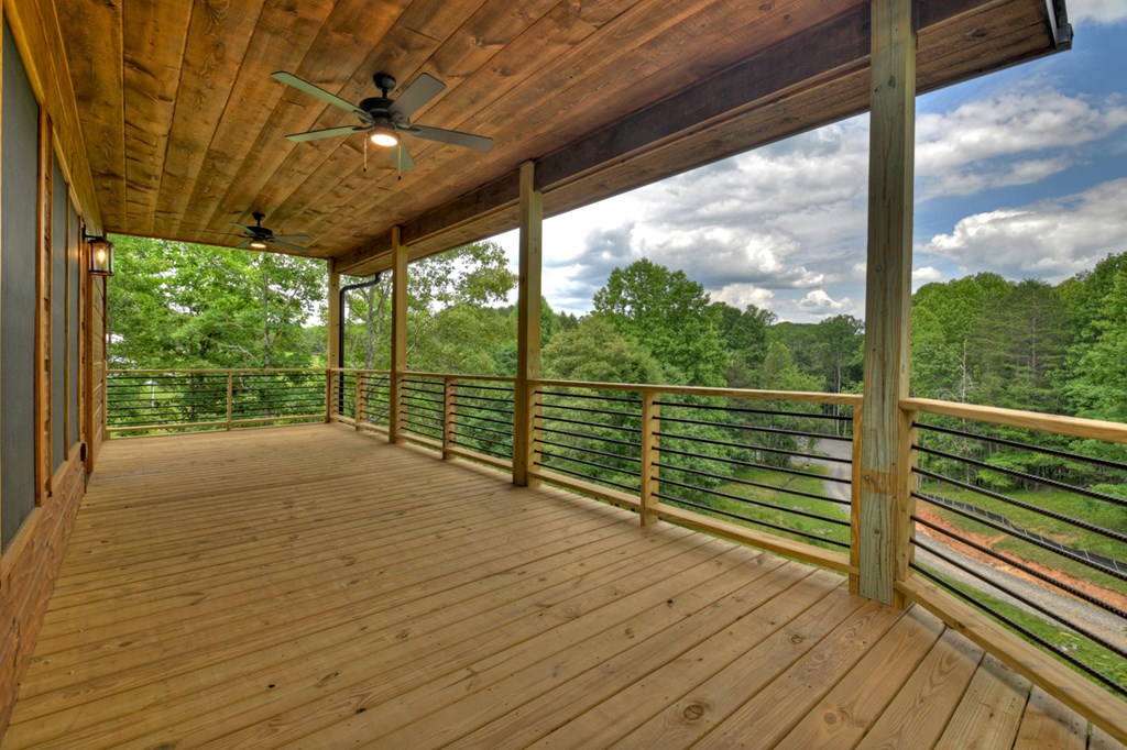 17 Dogwood Hills Way Blue Ridge, GA 30513 - Photo 13 of 47 Upper level party porch