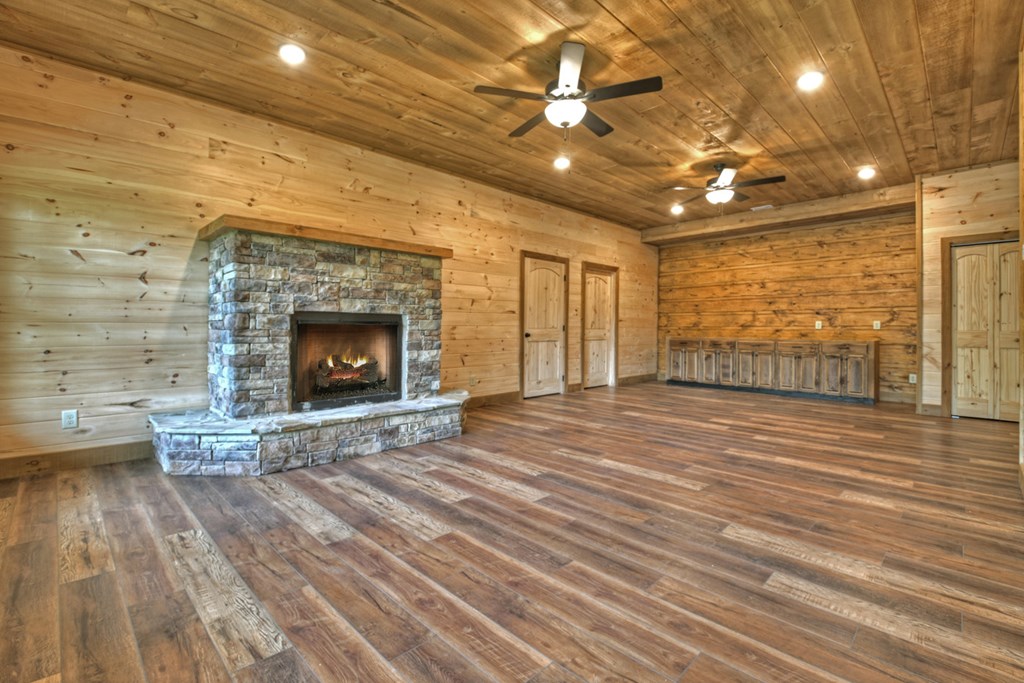 17 Dogwood Hills Way Blue Ridge, GA 30513 - Photo 31 of 47 Terrace level Entertainment room