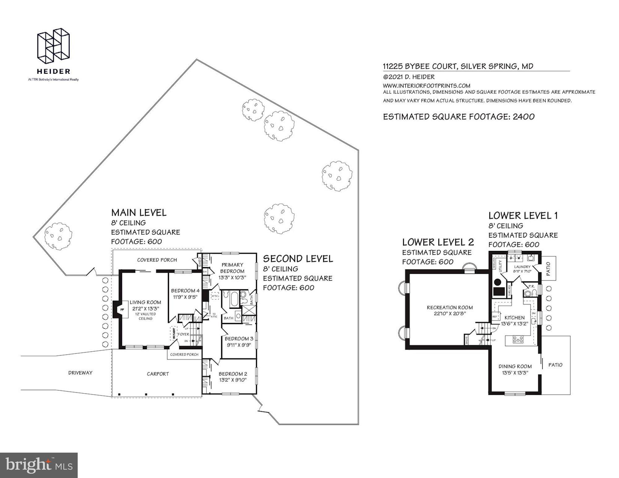 11225 Bybee Court Silver Spring, MD 20902 - Photo 31 of 31 Floor Plans