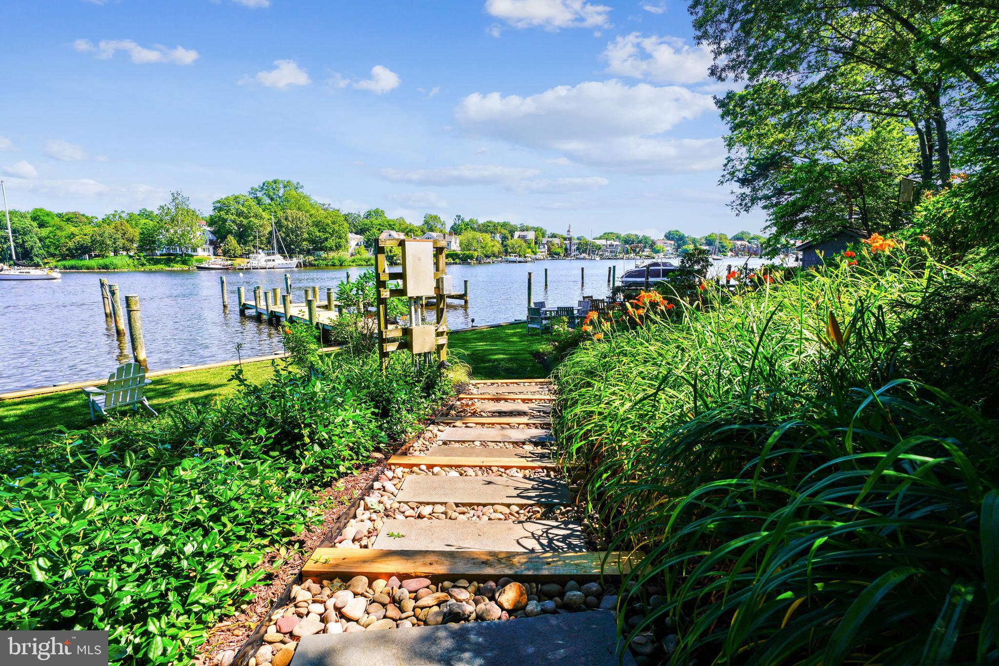90 Quarter Landing Road Annapolis, MD 21403 - Photo 49 of 58 Pathway to waterfront splendor