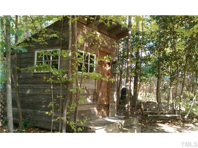 3005 Foundry Place Raleigh, NC 27616 - Photo 17 of 19 Backyard storage building/playhouse