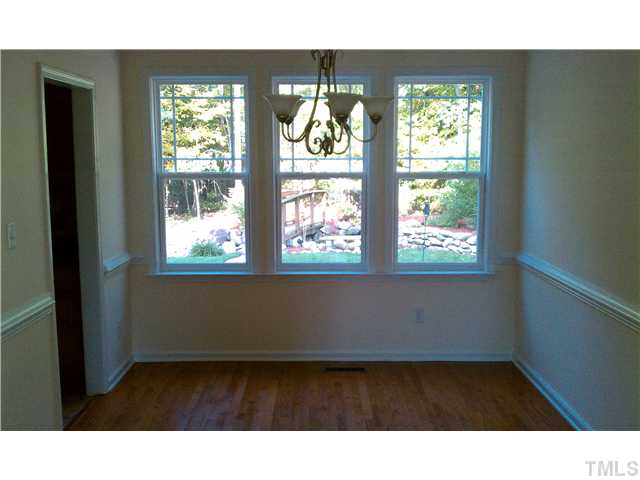 3005 Foundry Place Raleigh, NC 27616 - Photo 6 of 19 Formal Dining Room overlooking the rear yard