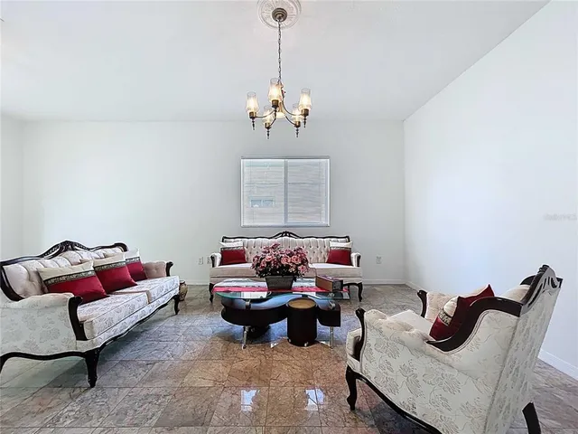 a view of a backyard with a garden and plants