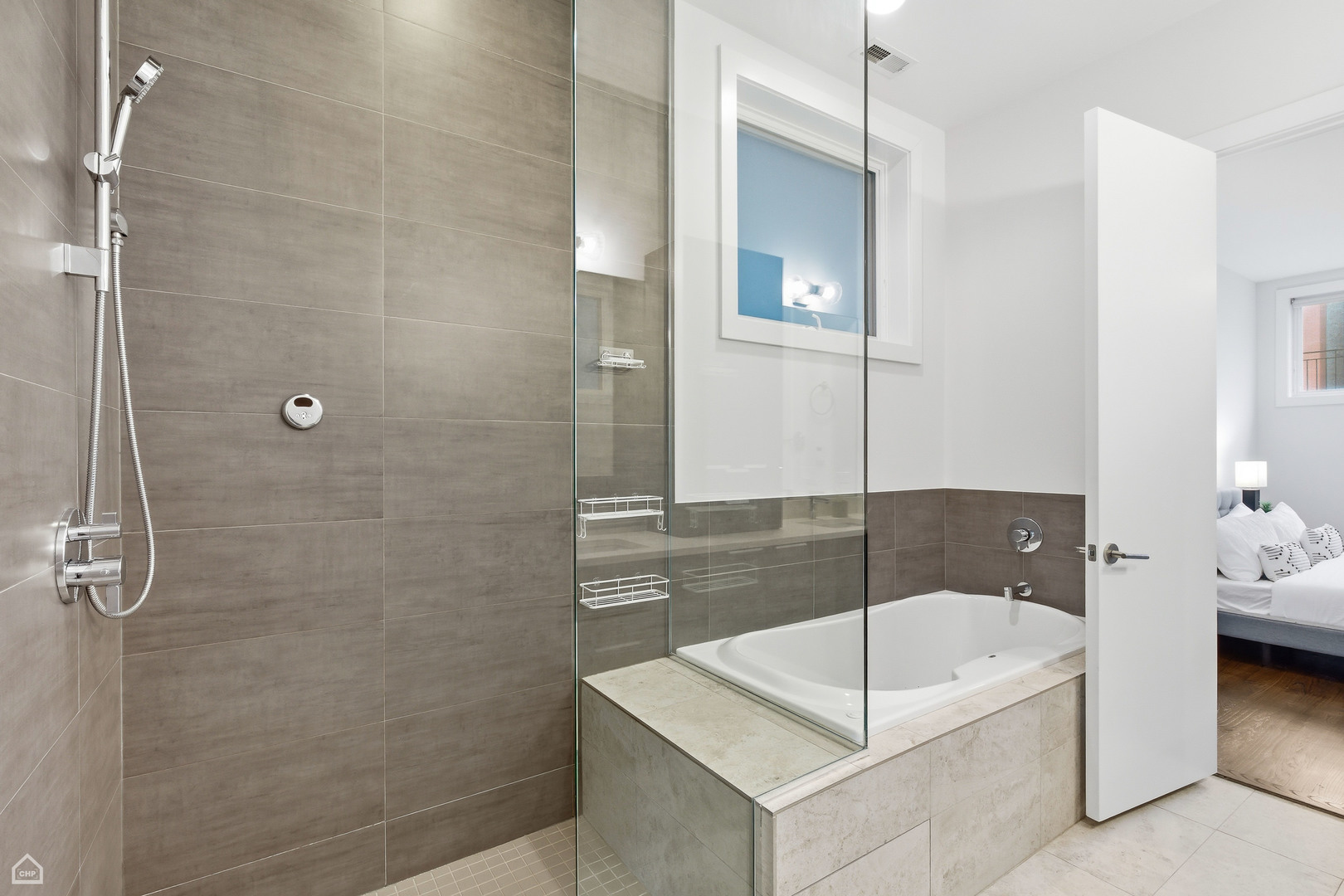 Undisclosed Address Chicago, IL 60622 - Photo 12 of 21 a bathroom with a bathtub and a sink