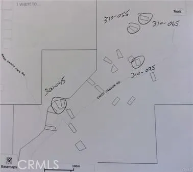 a view of a hallway with paintings on the wall