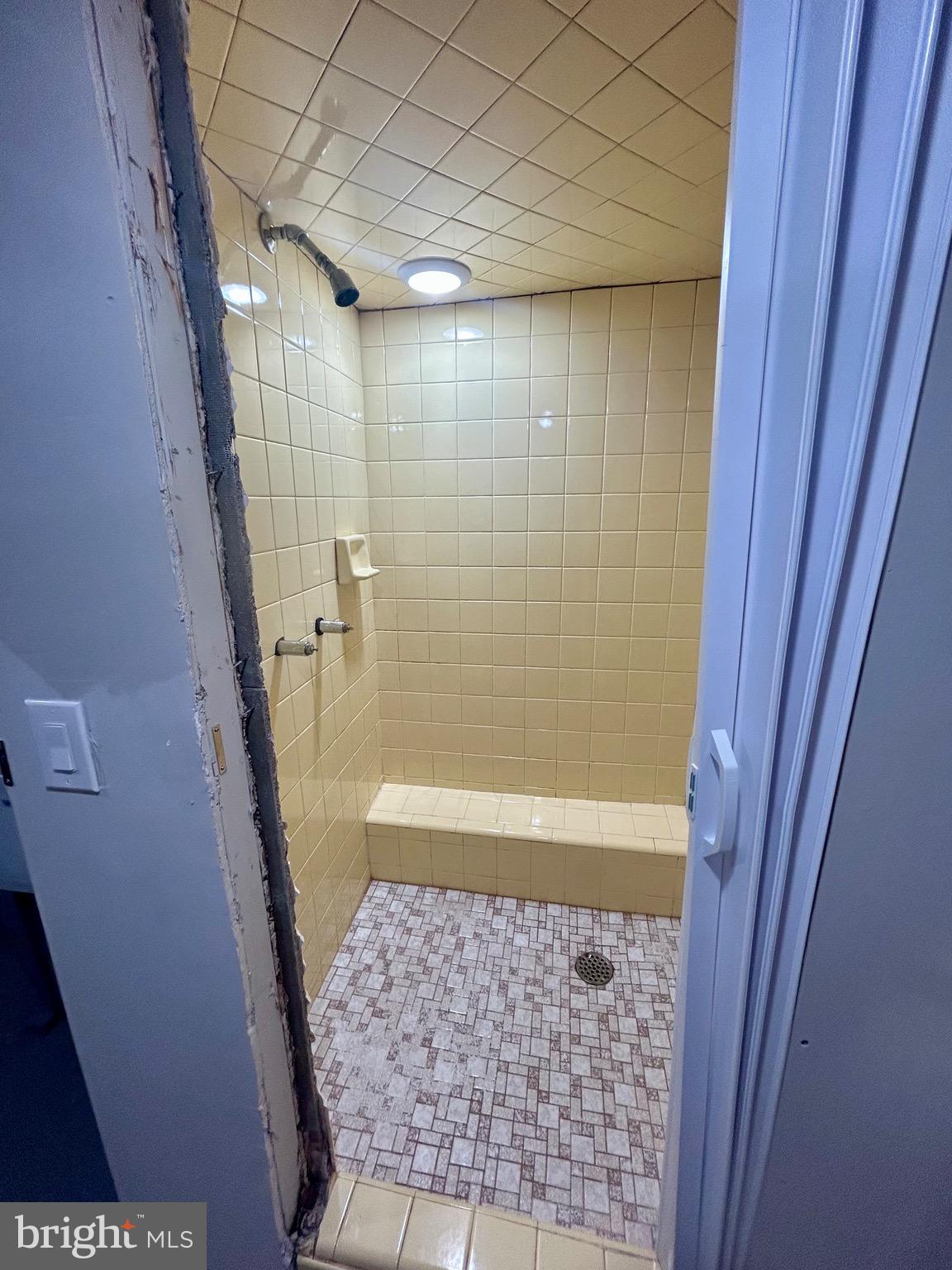 4303 Griscom Street Philadelphia, PA 19124 - Photo 36 of 43 Shower in basement (installed from previous owner)