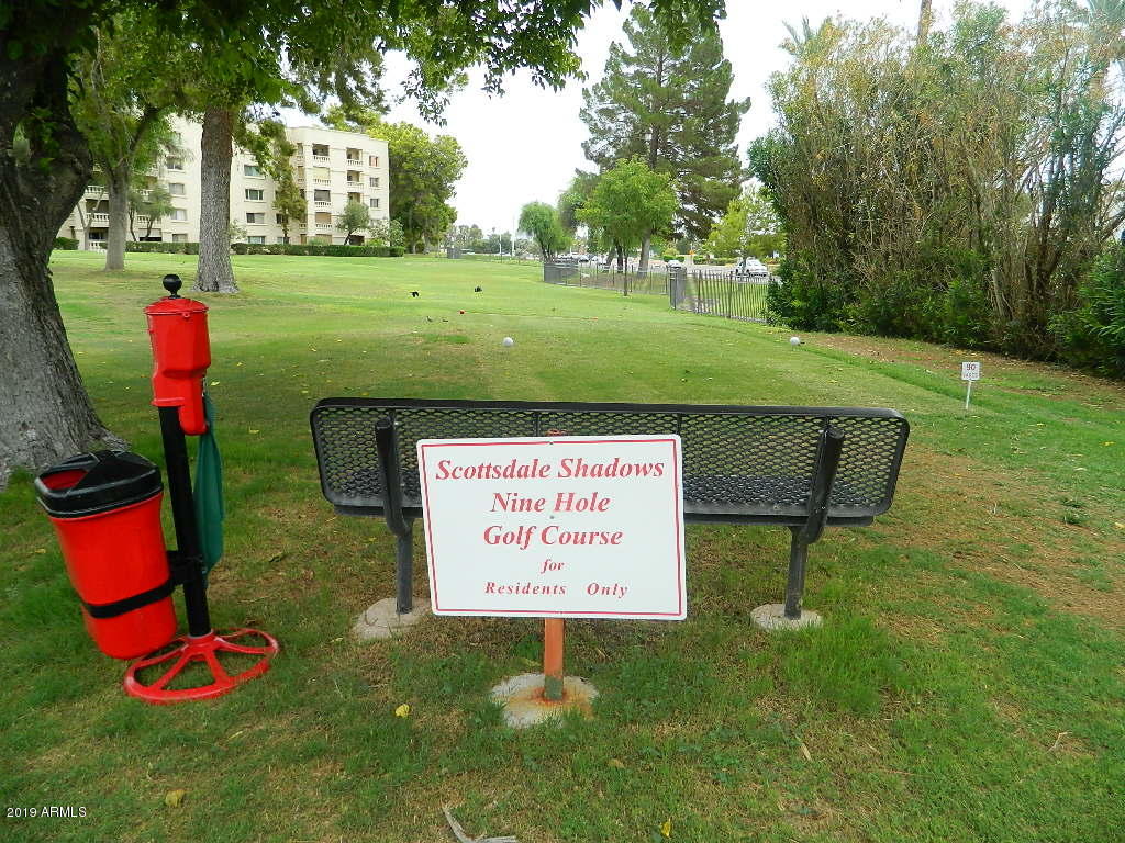 7830 East Camelback Road, Unit 212 Scottsdale, AZ 85251 - Photo 38 of 45 a view of a park with welcome board