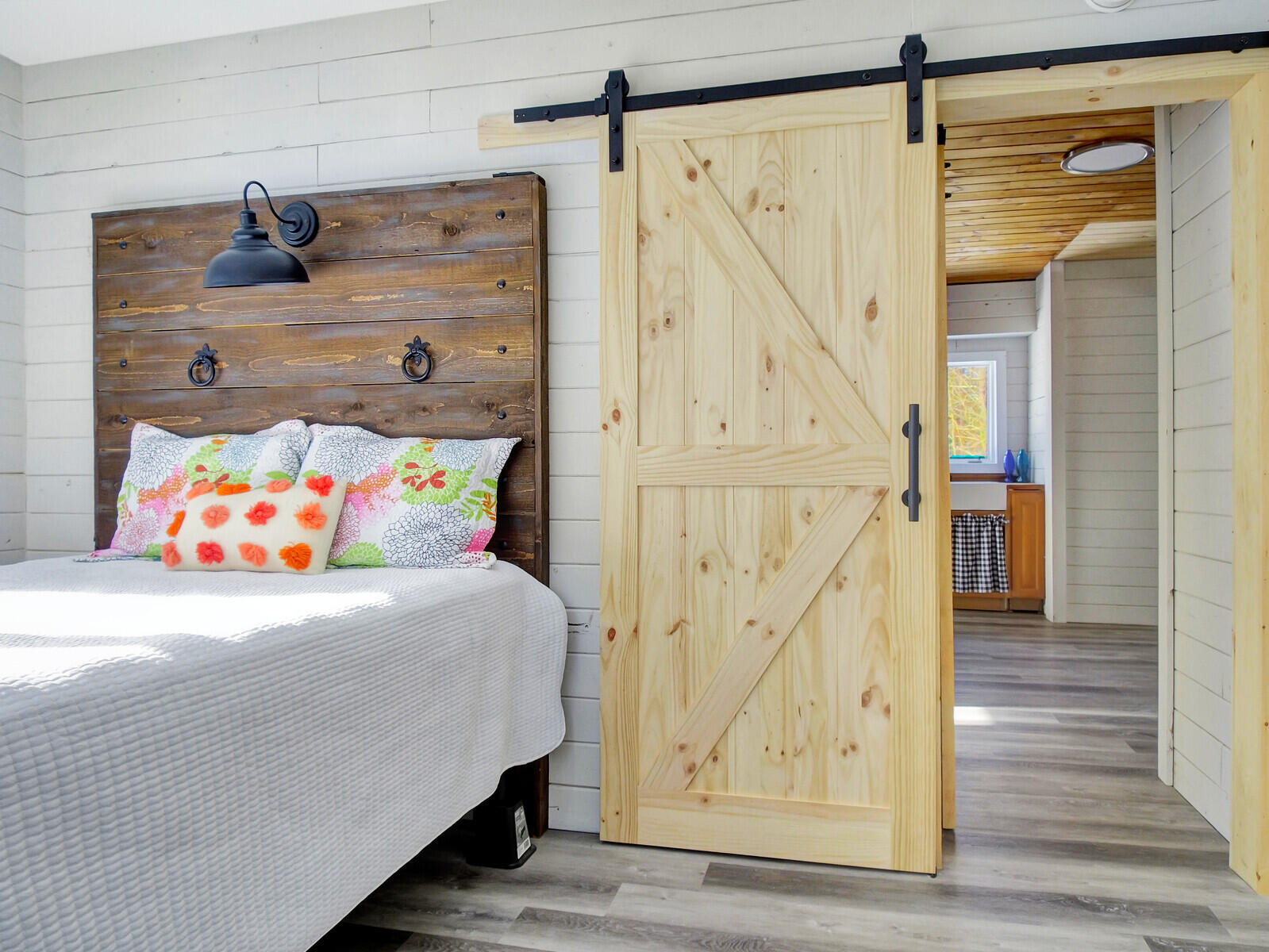 81 Smithfield Road Belgrade, ME 04917 - Photo 29 of 67 Sliding Barn Door