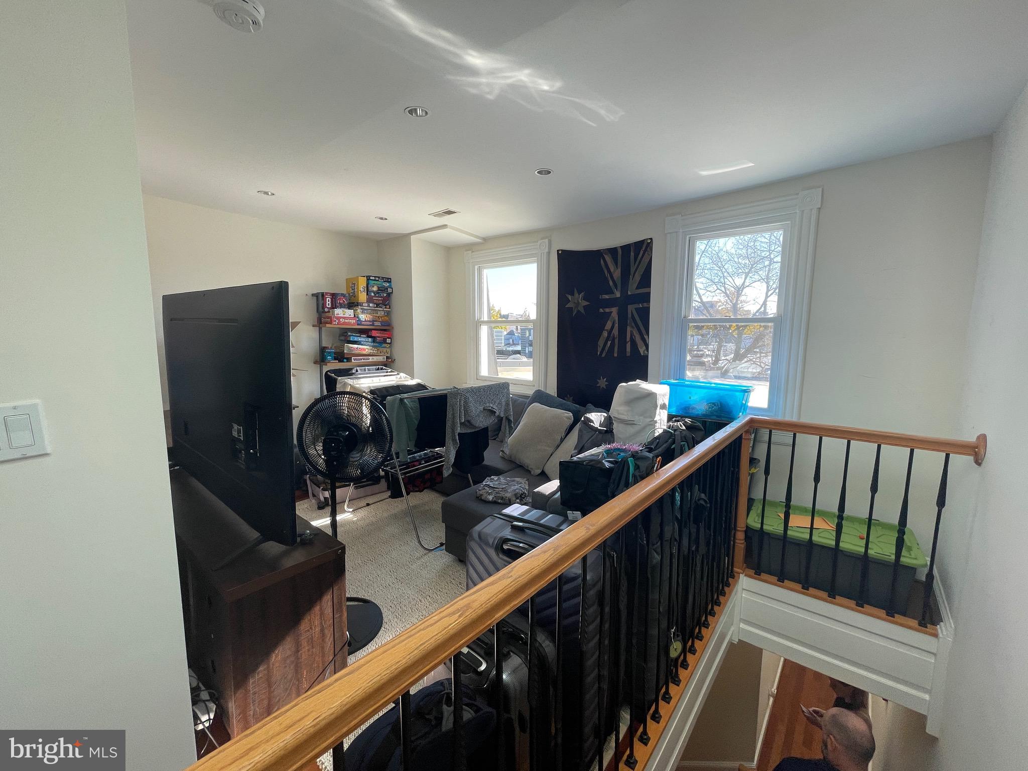 1750 T Street Northwest, Unit B Washington, DC 20009 - Photo 12 of 14 a view of a hallway with workspace