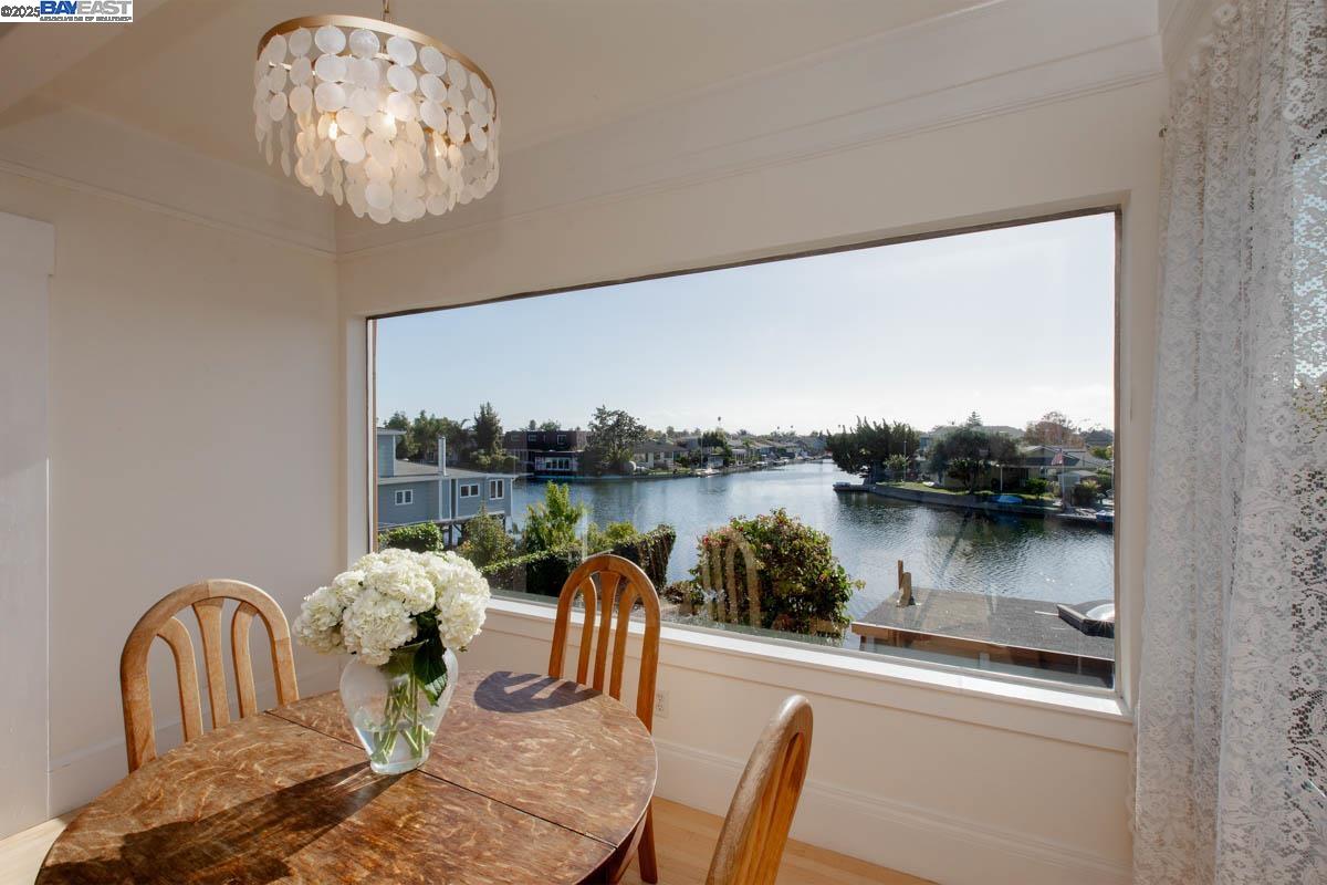 2000 Clinton Avenue Alameda, CA 94501 - Photo 14 of 57 a dining room with furniture and a lake view