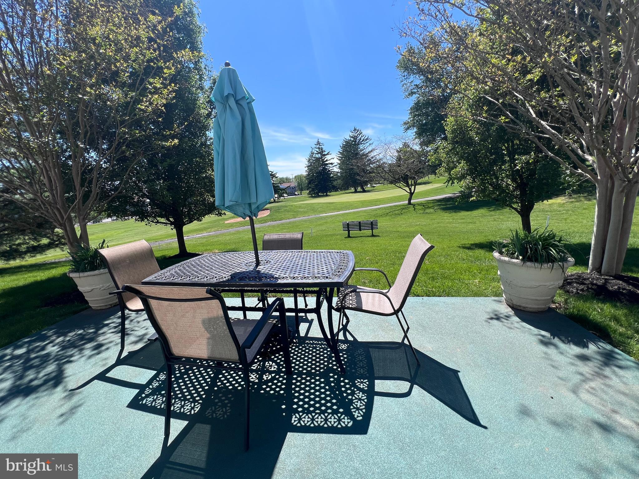 627 Brandon Road Norristown, PA 19403 - Photo 31 of 32 Patio at Clubhouse Overlooking Westover Golf Club