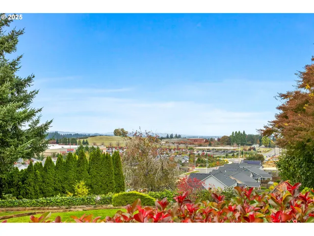 a view of lake with city