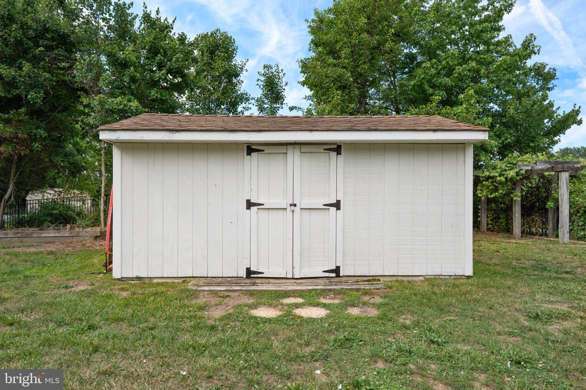 836 Hardingville Road Monroeville, NJ 08343 - Photo 39 of 58 Charming garden shed in serene setting.