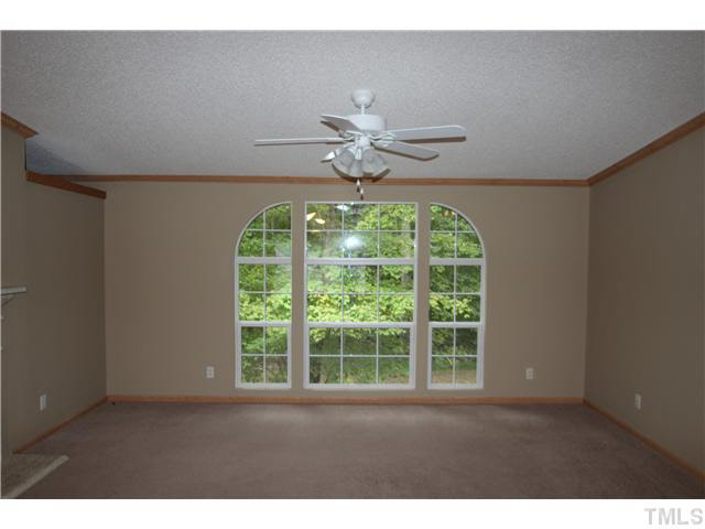 214 Jb Lane Roxboro, NC 27574 - Photo 2 of 16 Family room with fireplace and ceiling fan