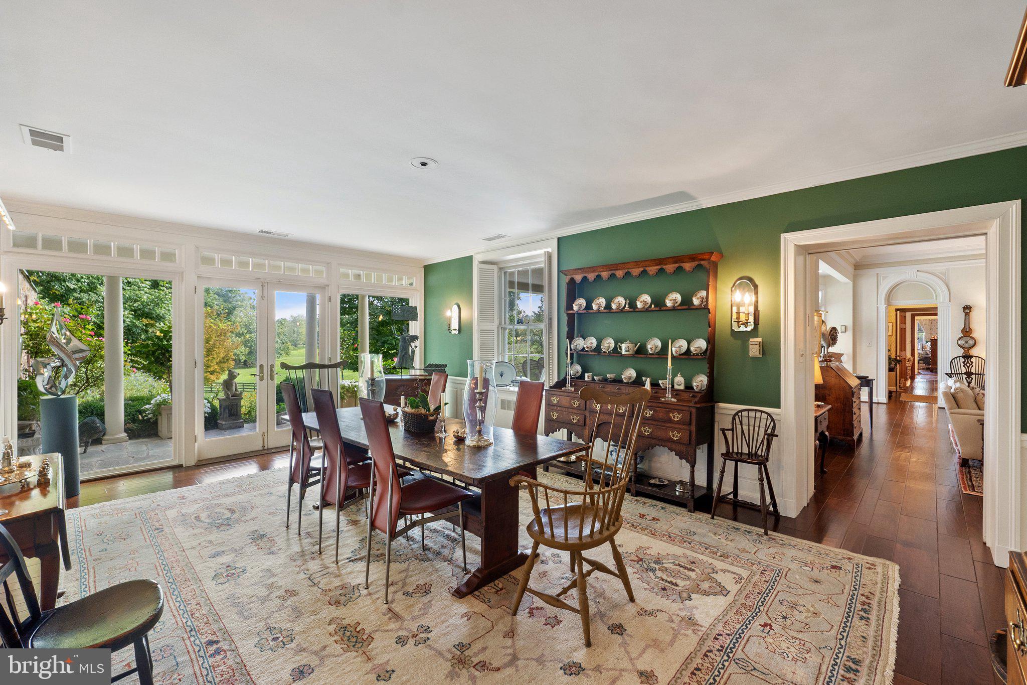 2573 Zulla Road The Plains, VA 20198 - Photo 13 of 81 a view of a dining room with furniture window and outside view