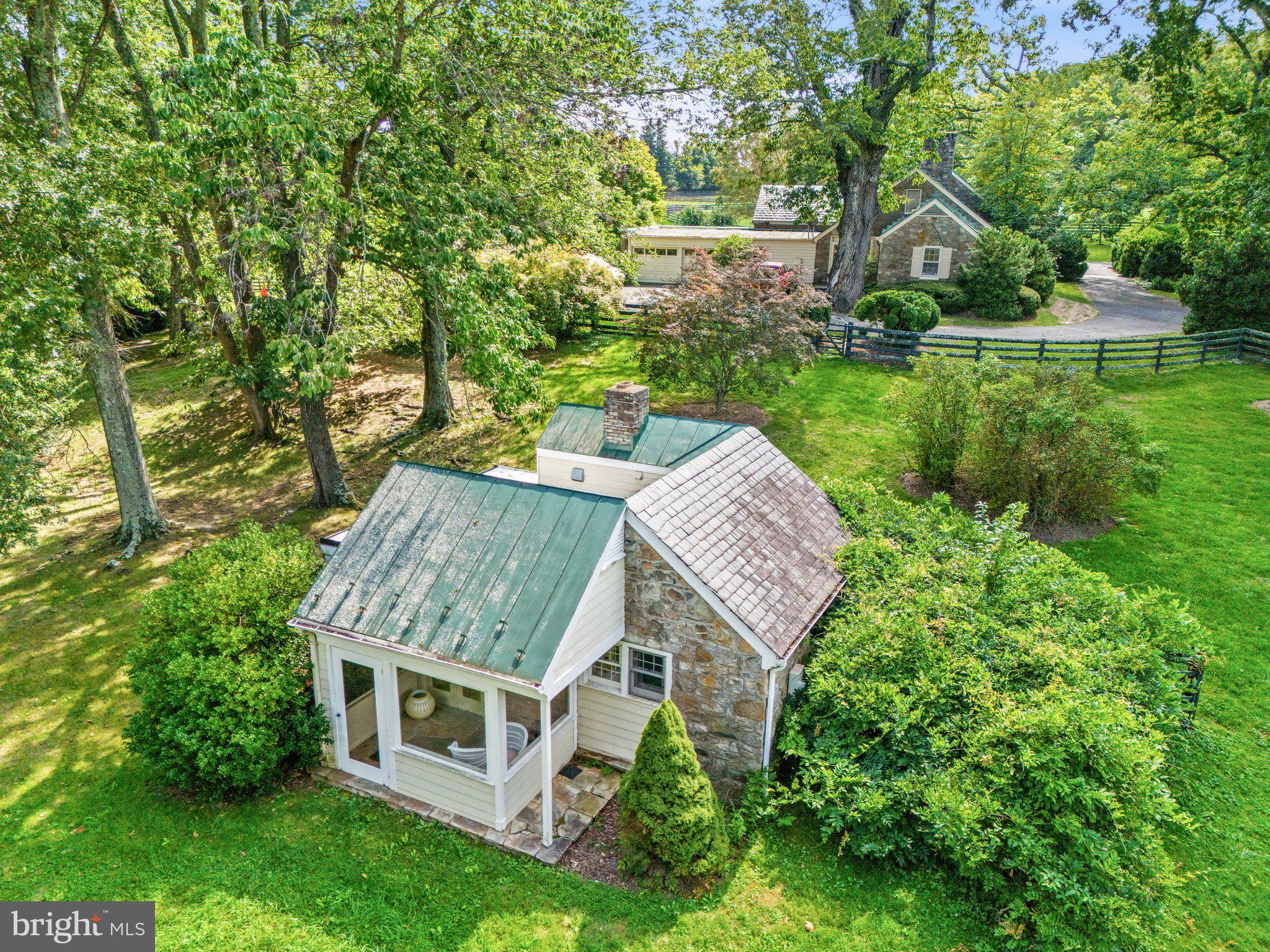 2573 Zulla Road The Plains, VA 20198 - Photo 62 of 81 a aerial view of a house with a yard table and chairs