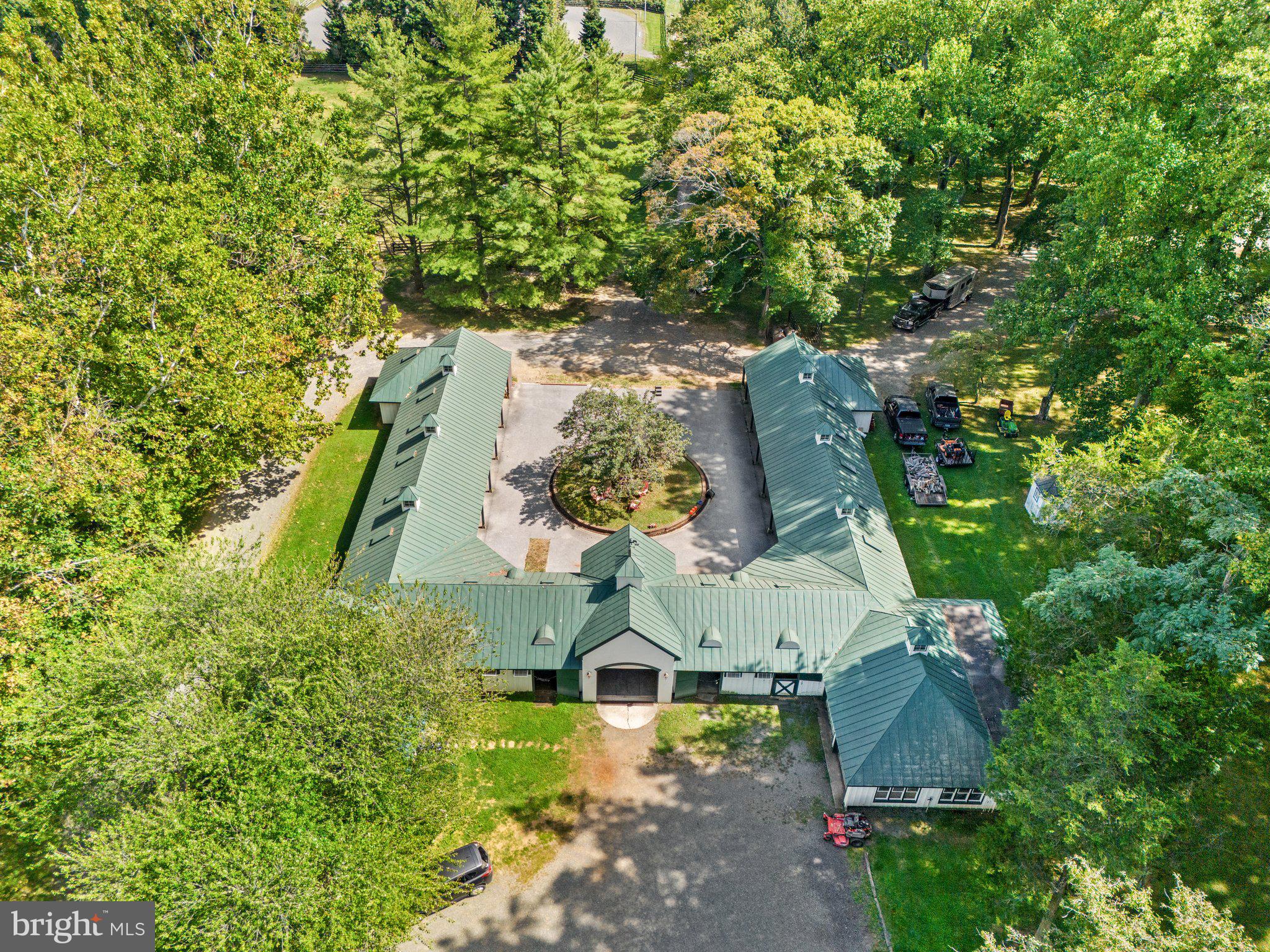 2573 Zulla Road The Plains, VA 20198 - Photo 70 of 81 an aerial view of a house with outdoor space pool seating area and yard