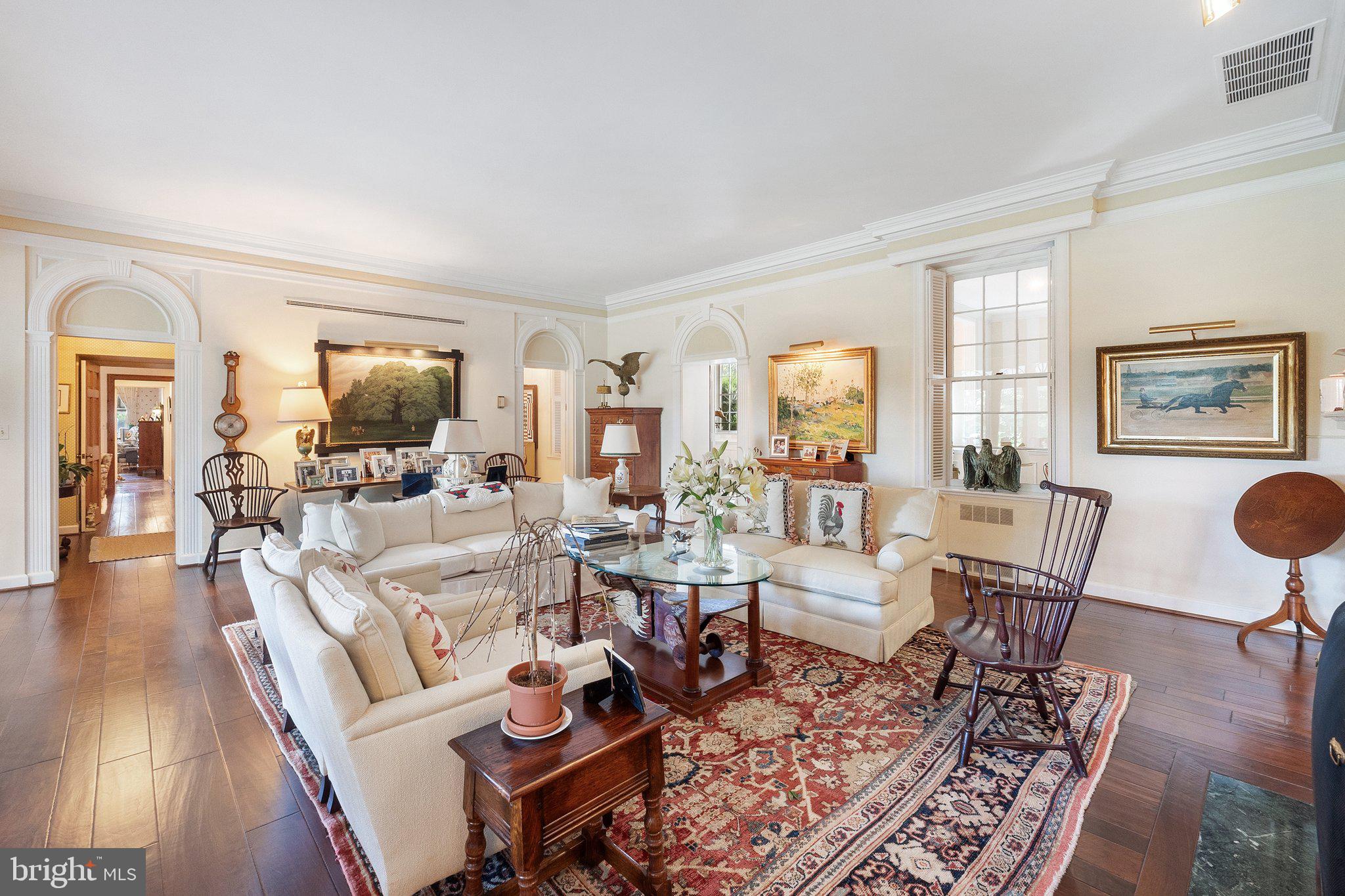 2573 Zulla Road The Plains, VA 20198 - Photo 8 of 81 a living room with fireplace furniture and a wooden floor