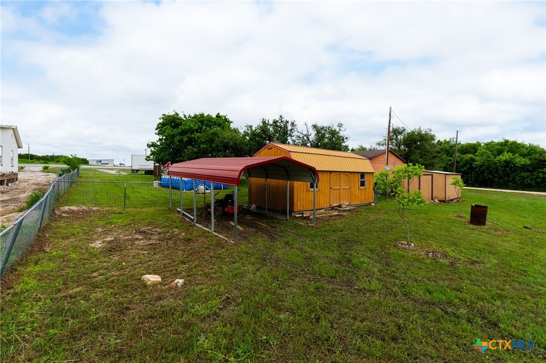 164 County Road 4450 Kempner, TX 76539 - Photo 32 of 44 a view of a house with a backyard