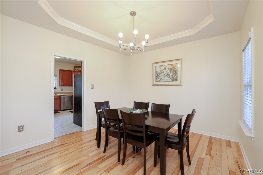 1600 Winterfield Place Midlothian, VA 23113 - Photo 6 of 43 a view of a dining room with furniture and wooden floor