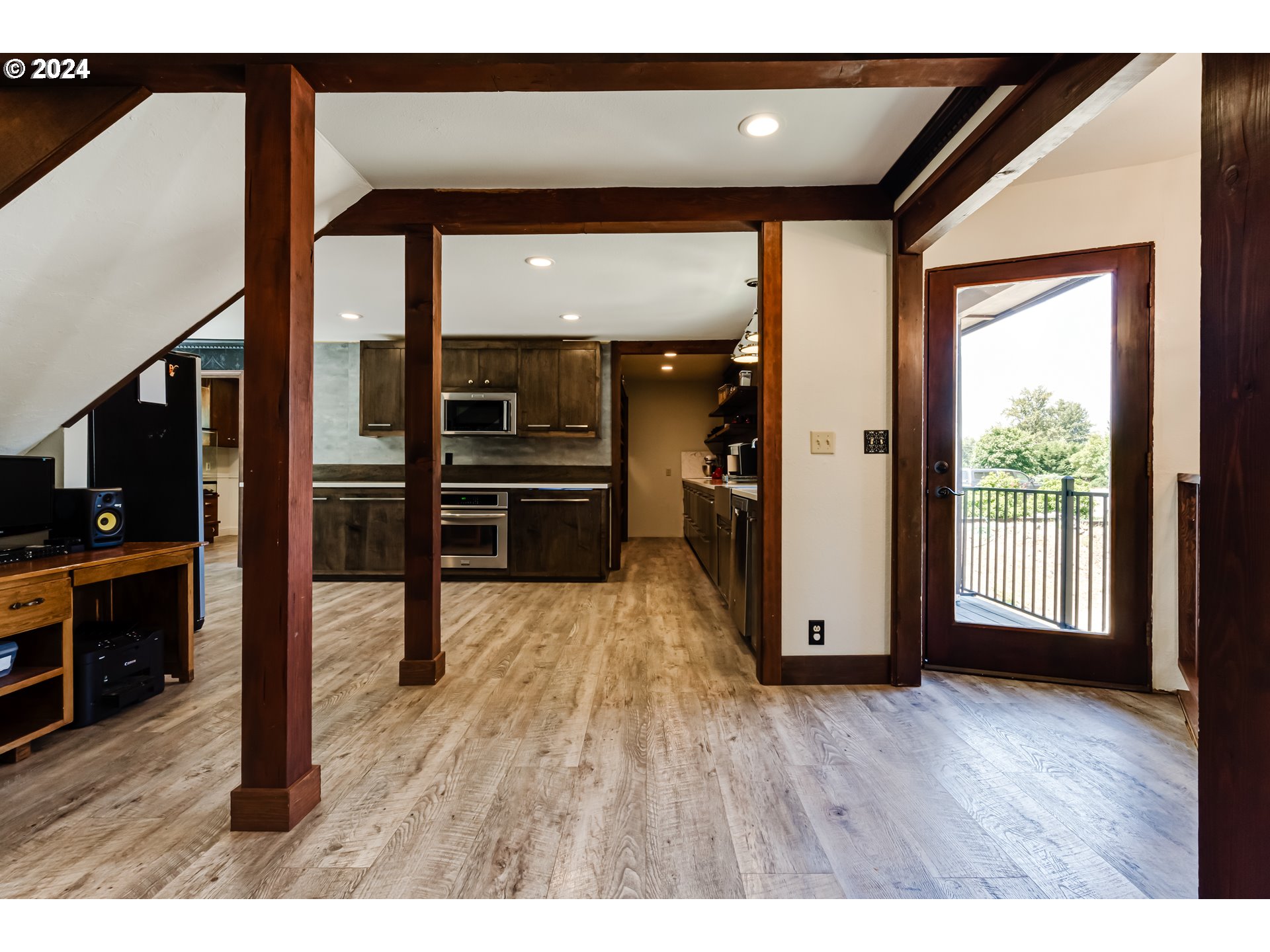37198 Wheeler Road Pleasant Hill, OR 97455 - Photo 16 of 46 a view of living room with furniture and wooden floor
