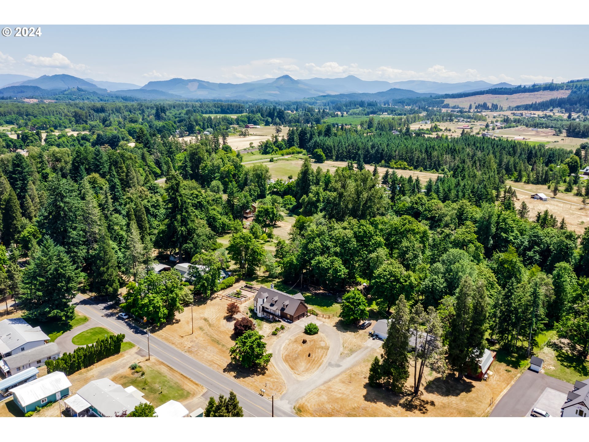 37198 Wheeler Road Pleasant Hill, OR 97455 - Photo 9 of 46 a view of a lush green field with lots of bushes