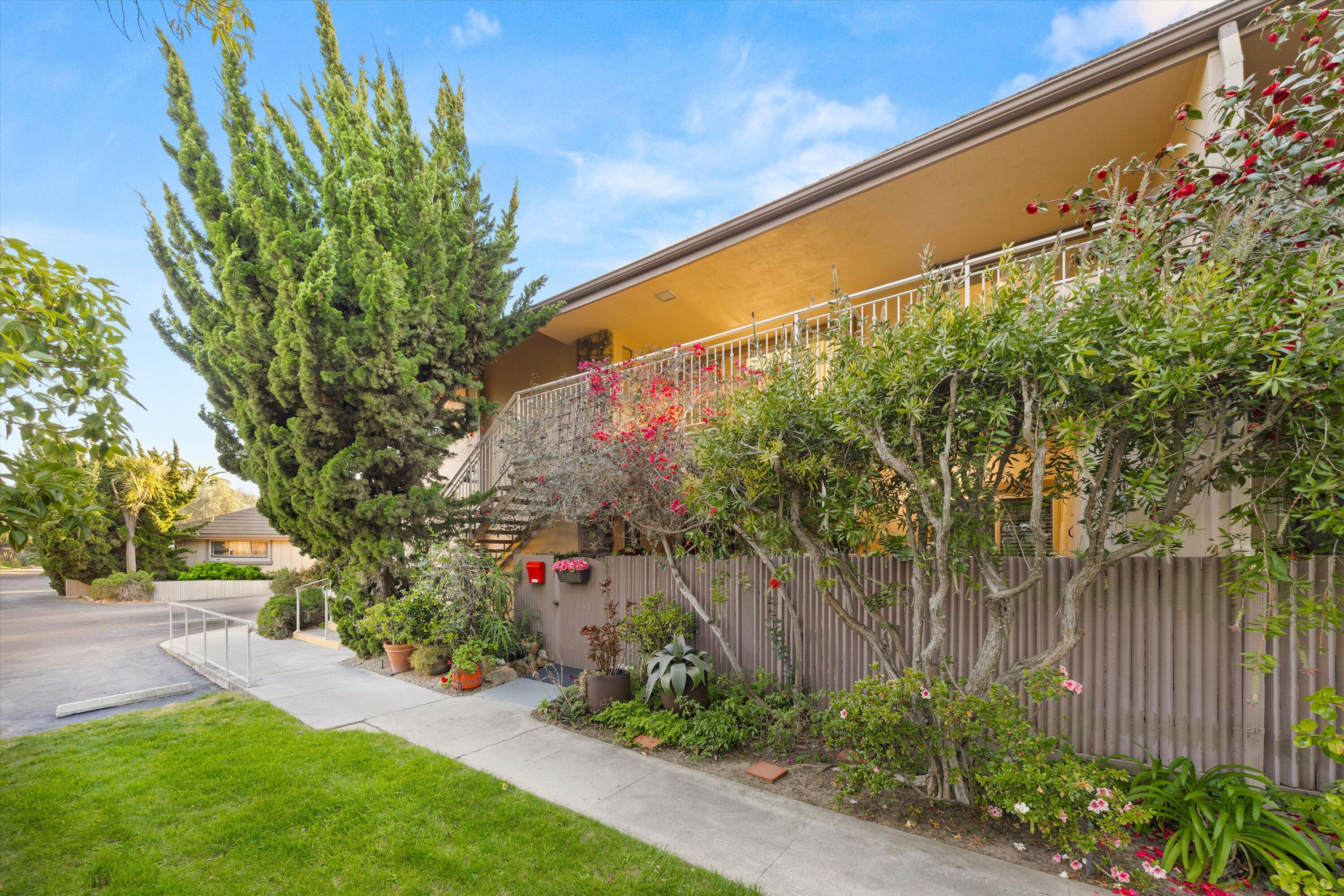 5722 Encina Road, Unit 4 Goleta, CA 93117 - Photo 1 of 28 a view of a back yard