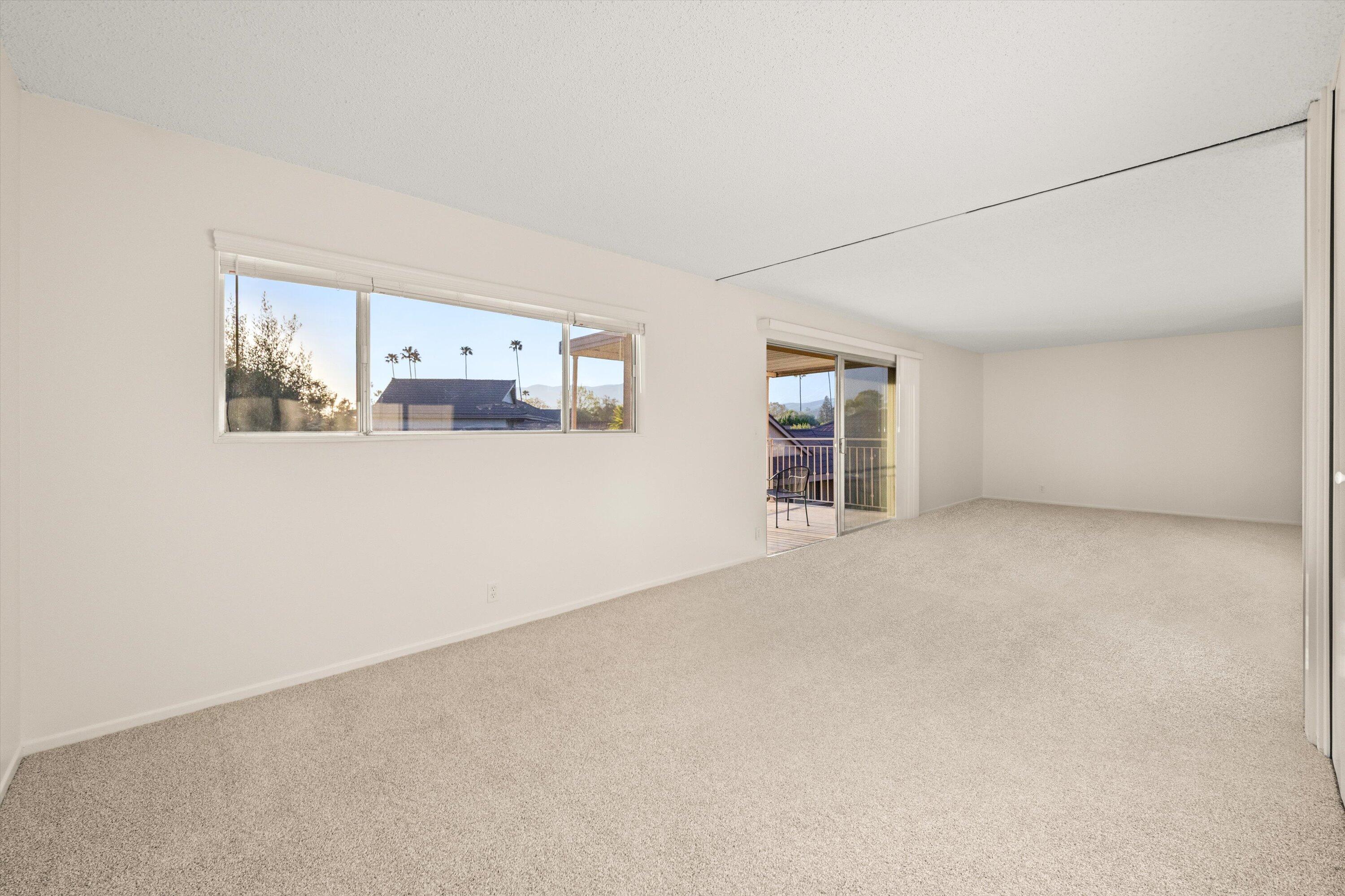 5722 Encina Road, Unit 4 Goleta, CA 93117 - Photo 11 of 28 a view of a big room with closet and windows