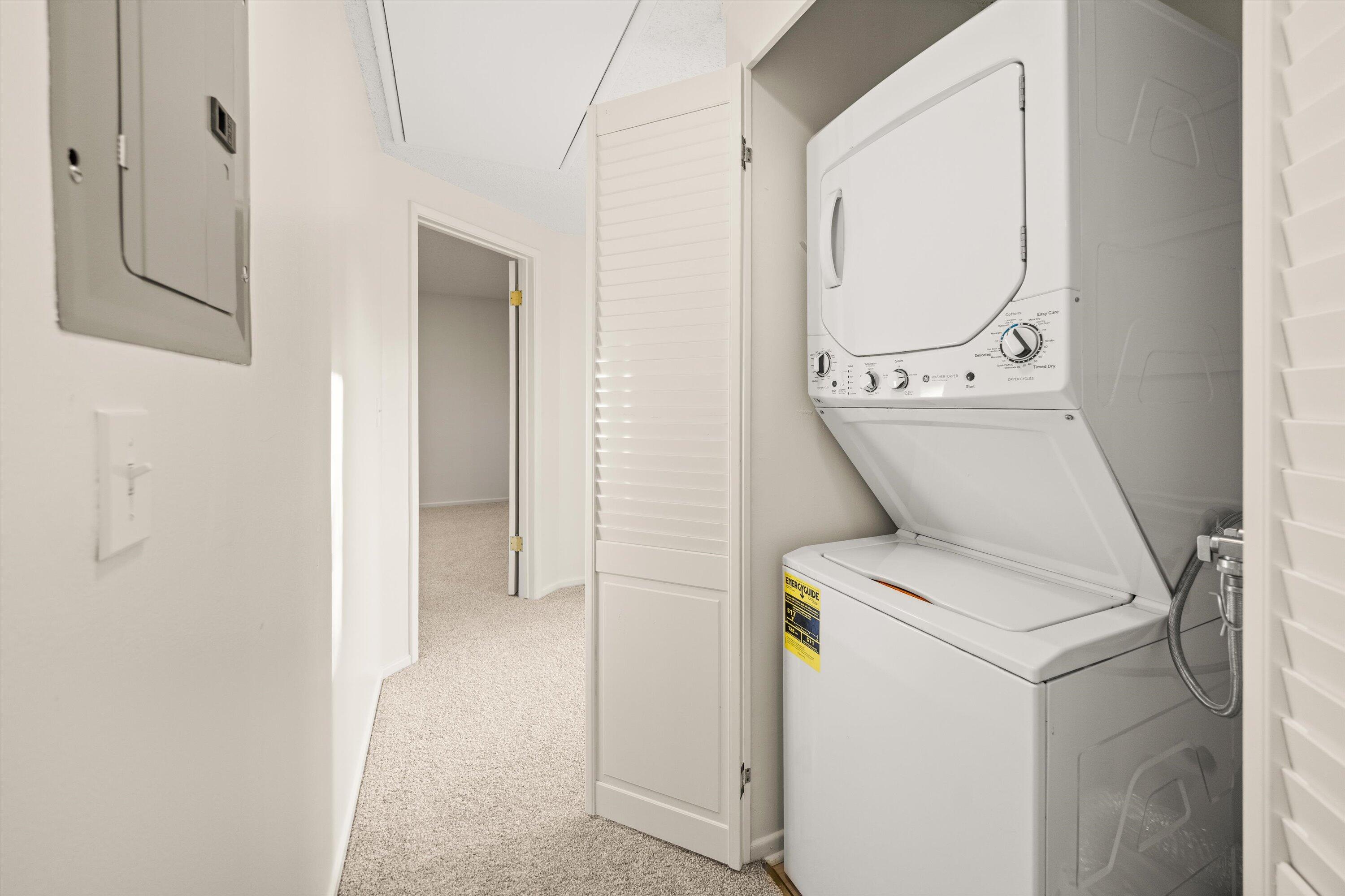 5722 Encina Road, Unit 4 Goleta, CA 93117 - Photo 21 of 28 a utility room with dryer and washer