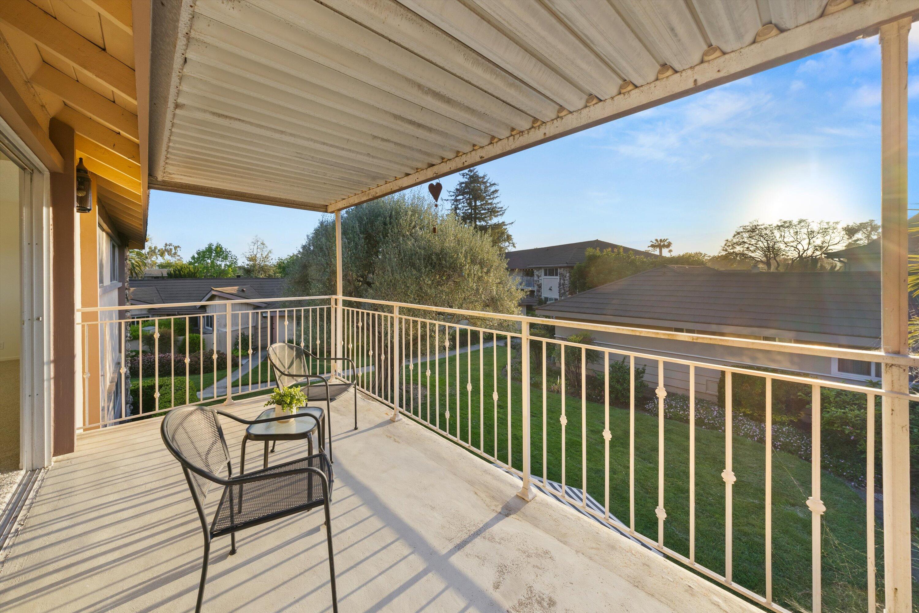 5722 Encina Road, Unit 4 Goleta, CA 93117 - Photo 23 of 28 a view of a two chairs in the balcony