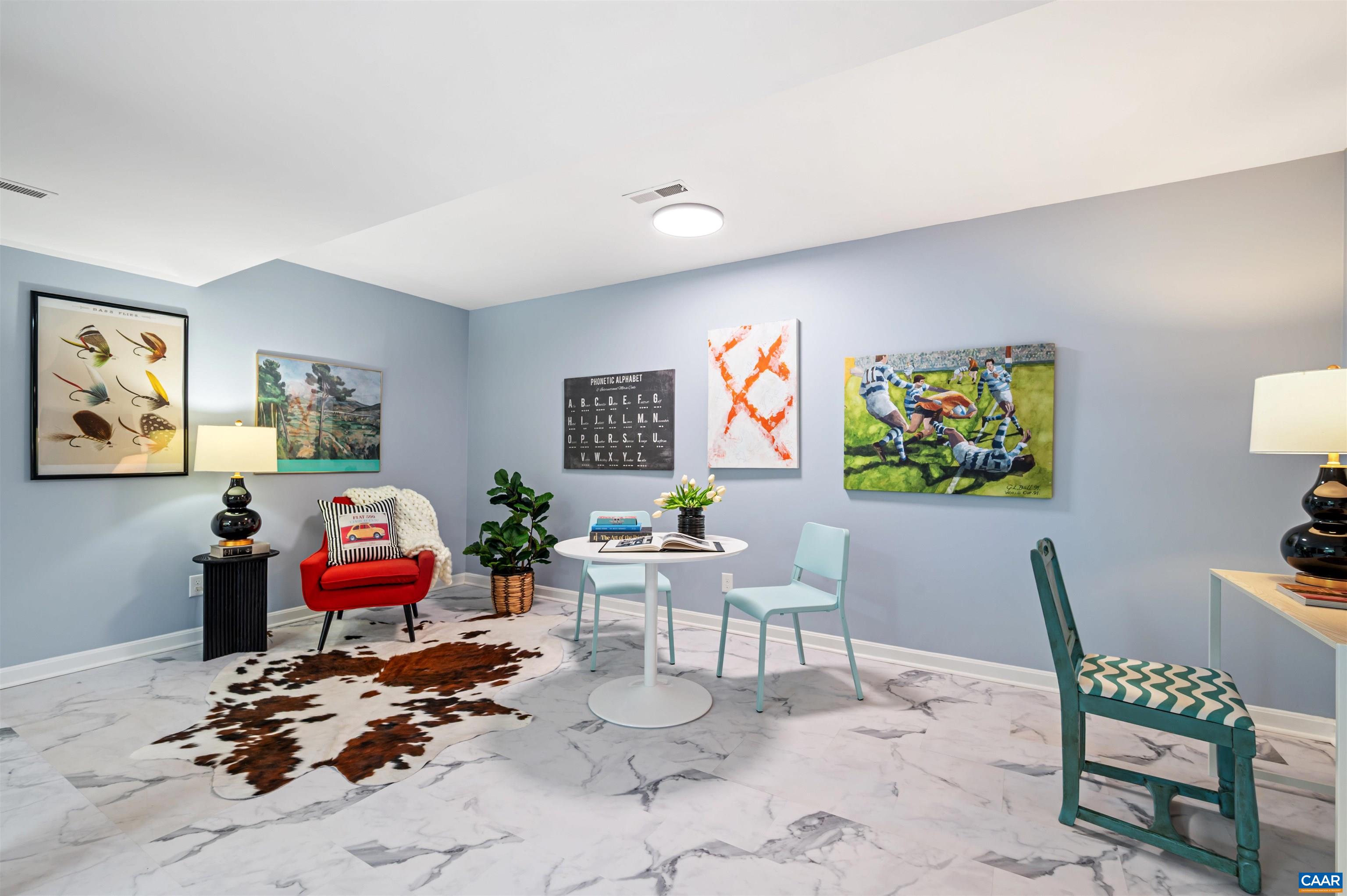 2232 Brandywine Drive Charlottesville, VA 22901 - Photo 28 of 53 a living room with furniture and a flat screen tv