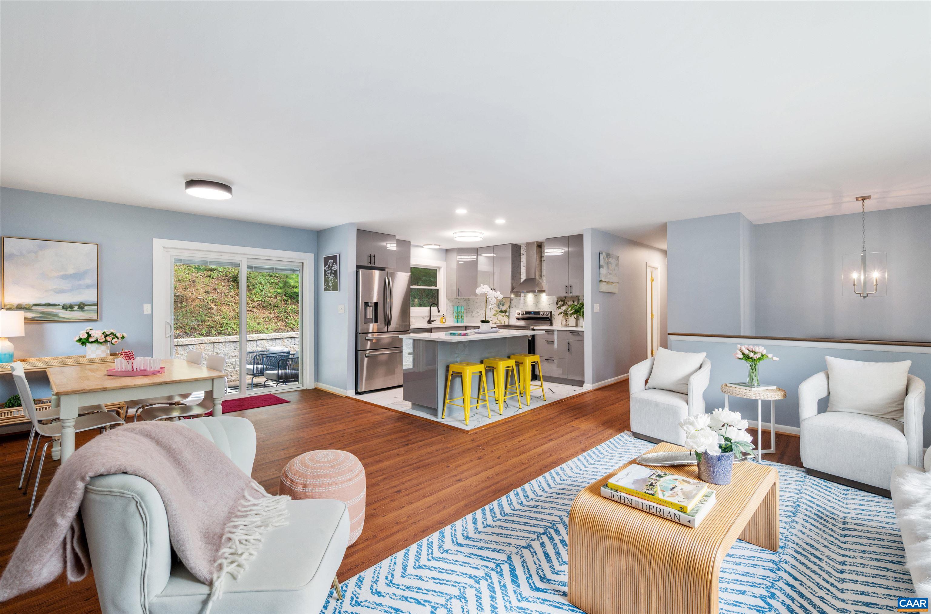 2232 Brandywine Drive Charlottesville, VA 22901 - Photo 9 of 53 a living room with furniture kitchen and a table