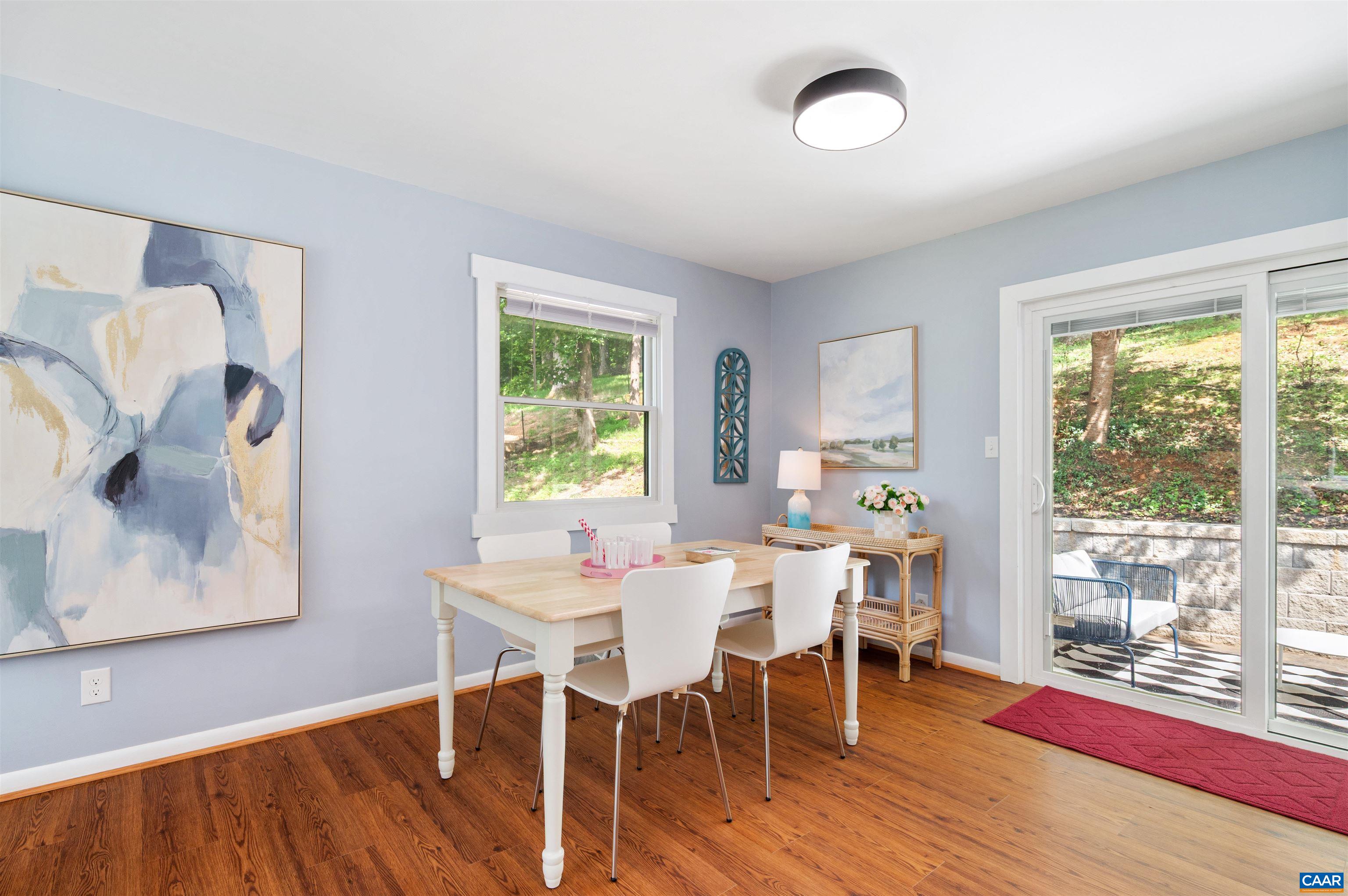 2232 Brandywine Drive Charlottesville, VA 22901 - Photo 10 of 53 a dining room with furniture and wooden floor