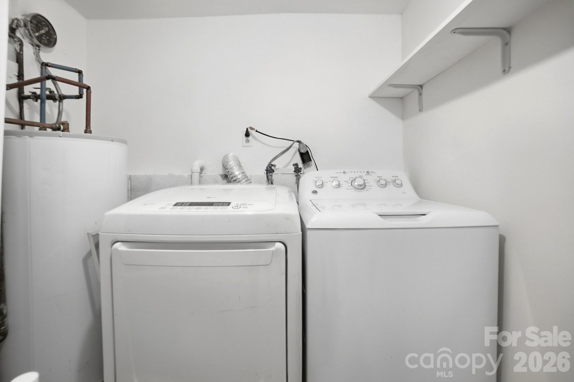 6621 Piney Path Road Charlotte, NC 28212 - Photo 26 of 36 a utility room with dryer and washer