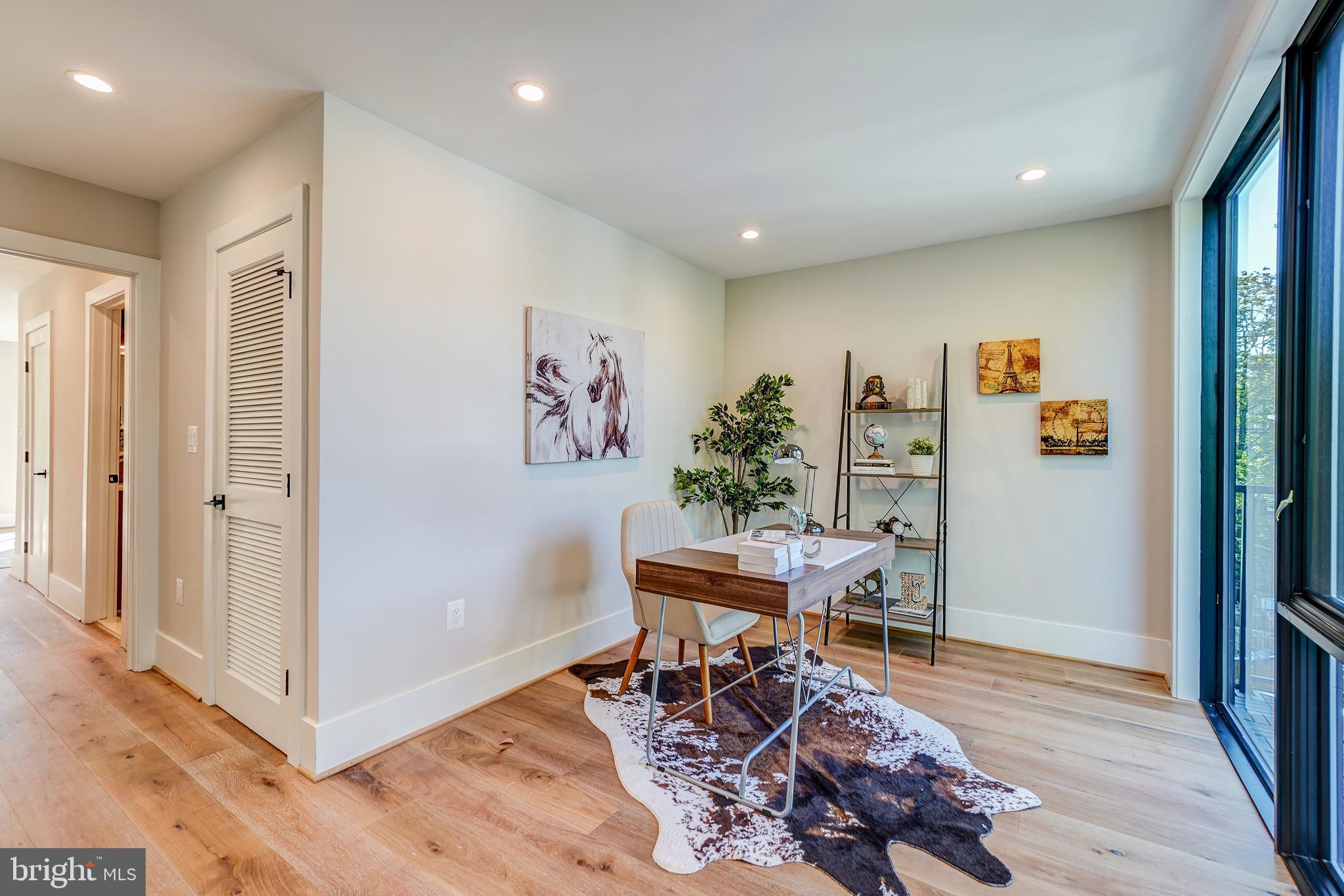 3615 S Street Northwest Washington, DC 20007 - Photo 32 of 48 Spacious rear room can serve as an office