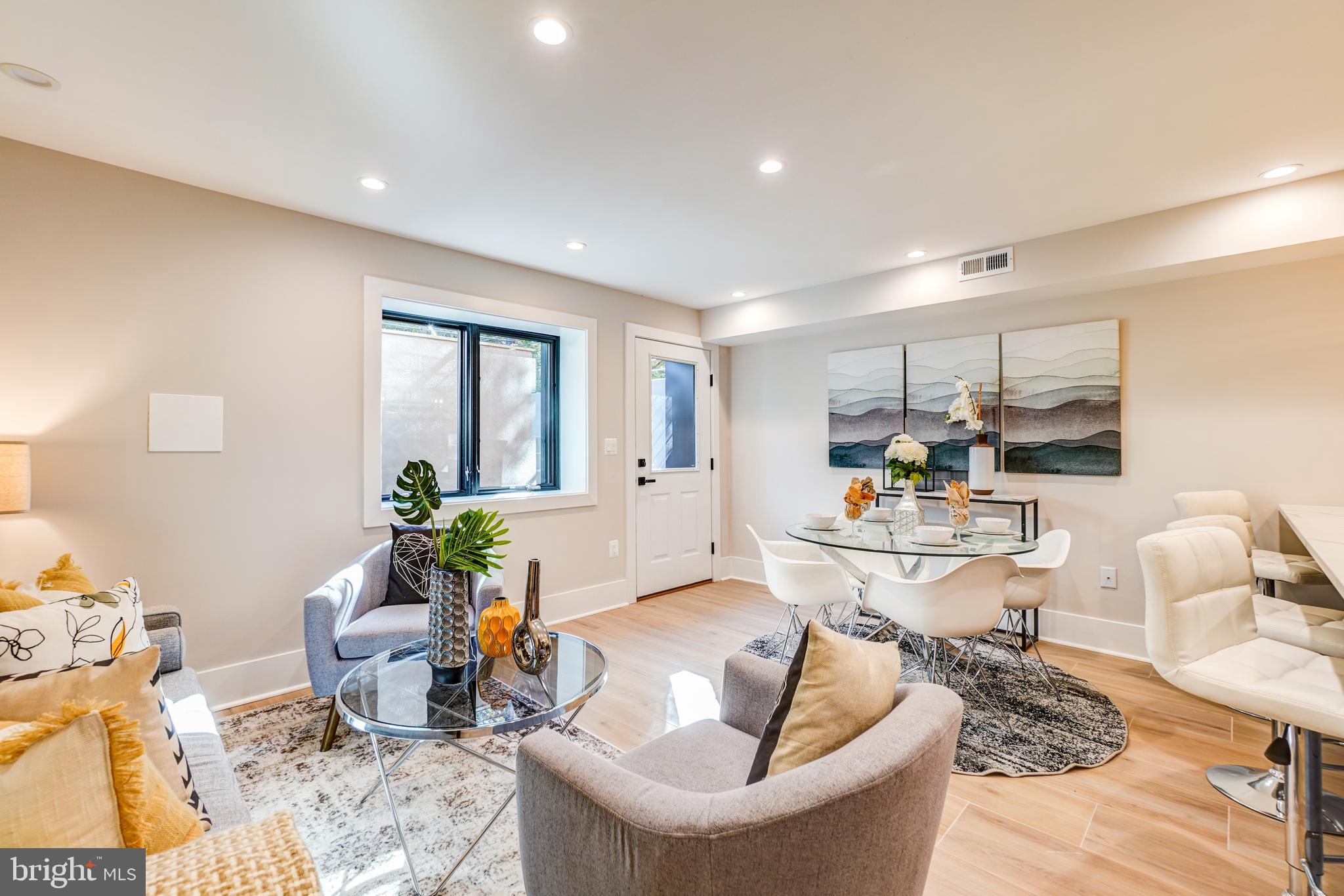 3615 S Street Northwest Washington, DC 20007 - Photo 39 of 48 Bright, sunny fully finished lower level