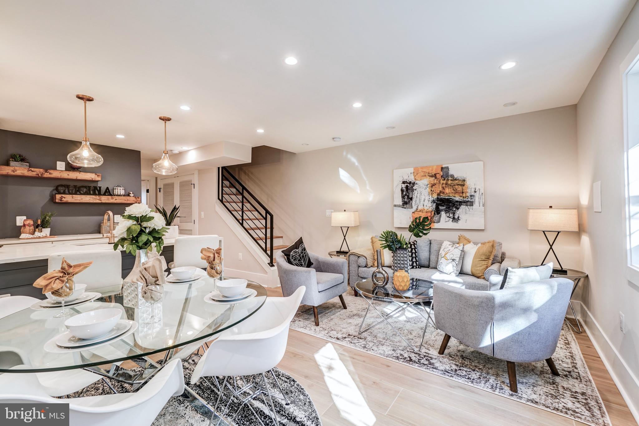 3615 S Street Northwest Washington, DC 20007 - Photo 40 of 48 Lower level has separate front & rear entrances