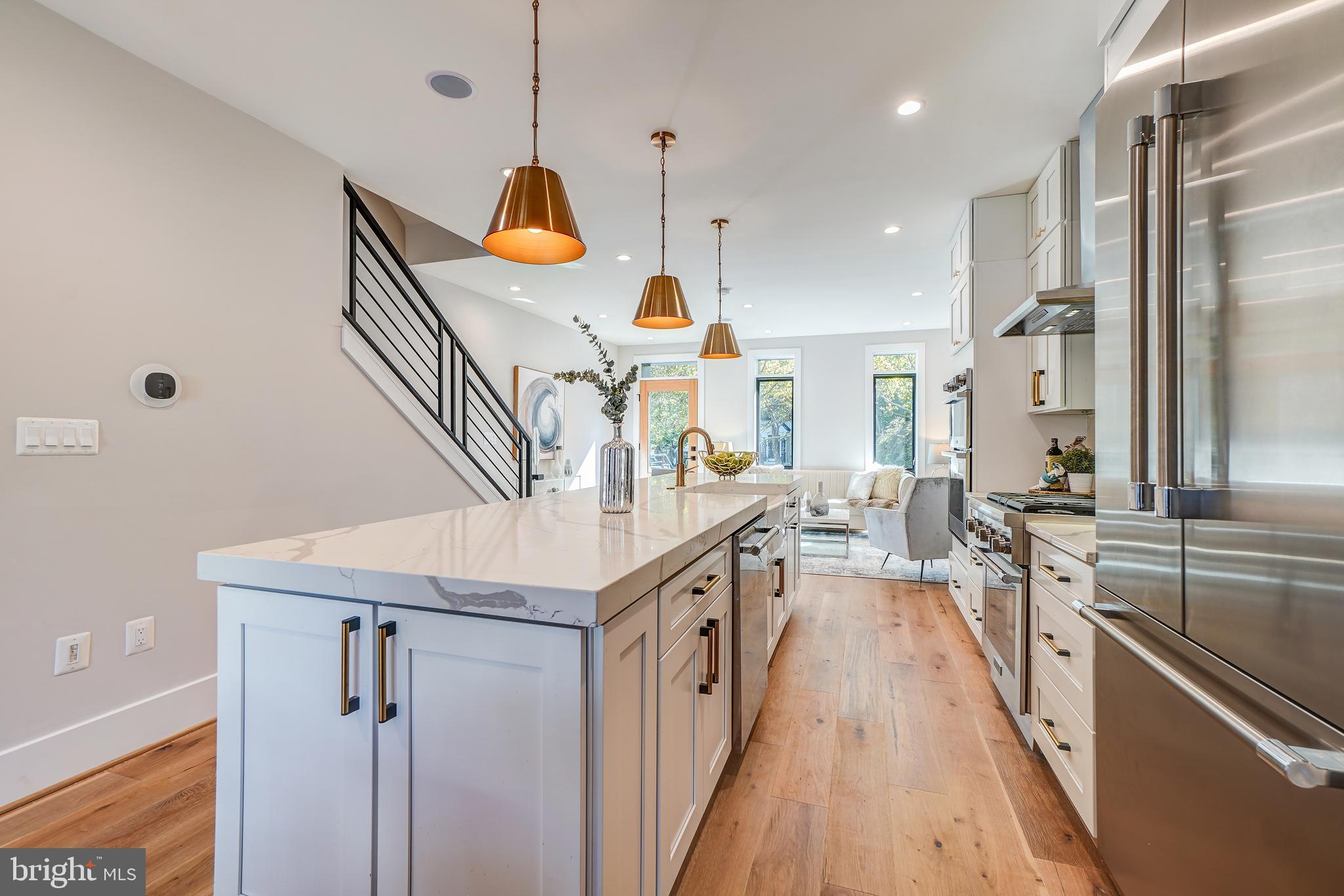 3615 S Street Northwest Washington, DC 20007 - Photo 10 of 48 Kitchen island w/Forevermark cabinetry